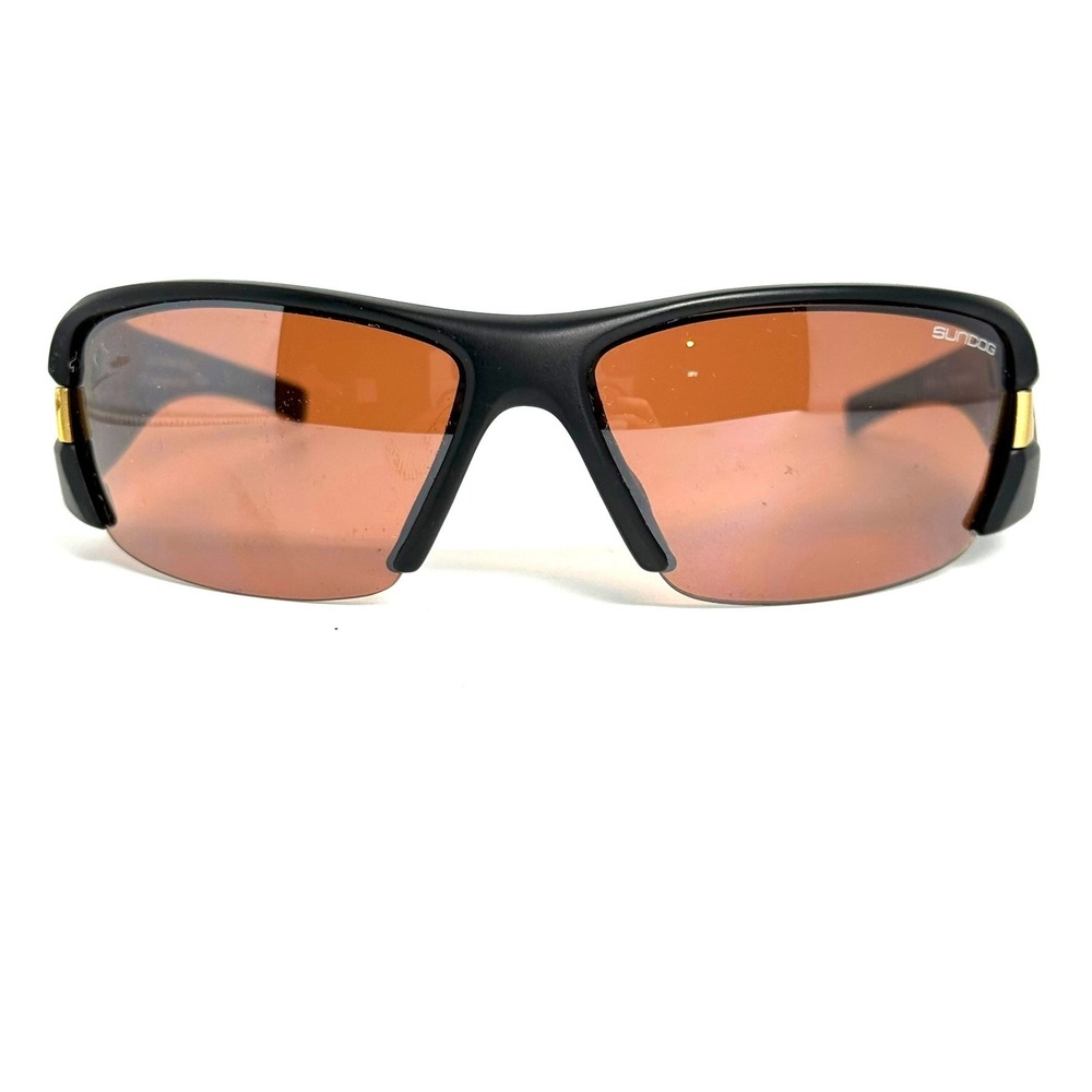 Sundog Hunter Mahan Signature Series Sunglasses Matte Black Amber Lens 49101